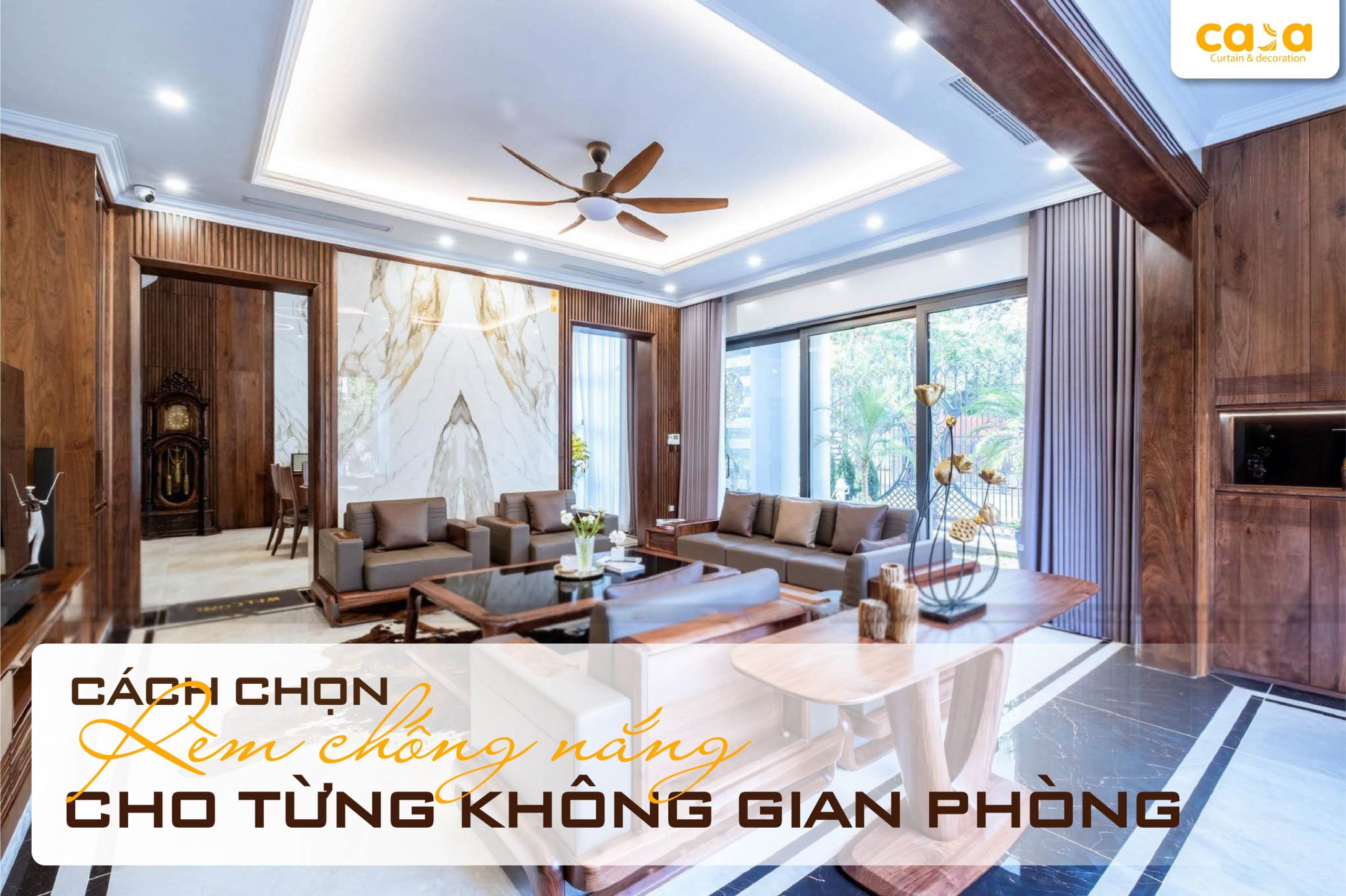 rèm cửa chống nắng